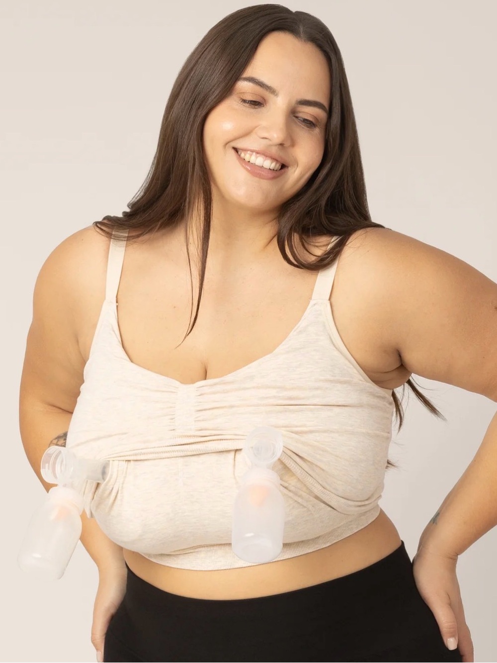 Kindred Bravely Sublime Hands Free Pumping Sleep Lounge Nursing Bra Size Large